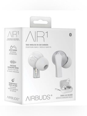 *new* AIR1 True Wireless In-Ear Earbuds - White